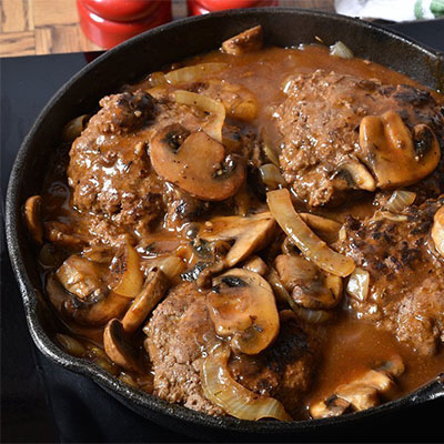 Mushroom Salisbury Steak